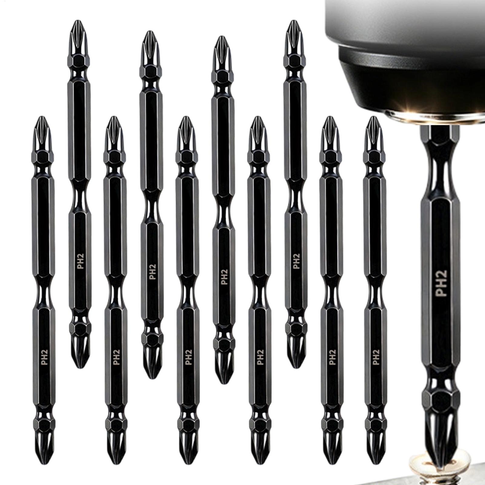 Screwdriver Set - Screwdriver Bit Set Double-Ended Milled Magnetic