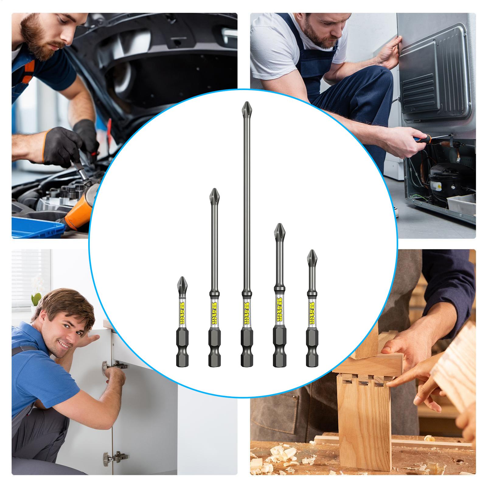 Drill Screwdriver Bit Set 5-Pi - Screwdriver Set review and price