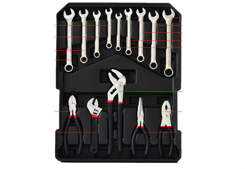 186 Pieces Aluminum Case Troll - Tool Set review and price