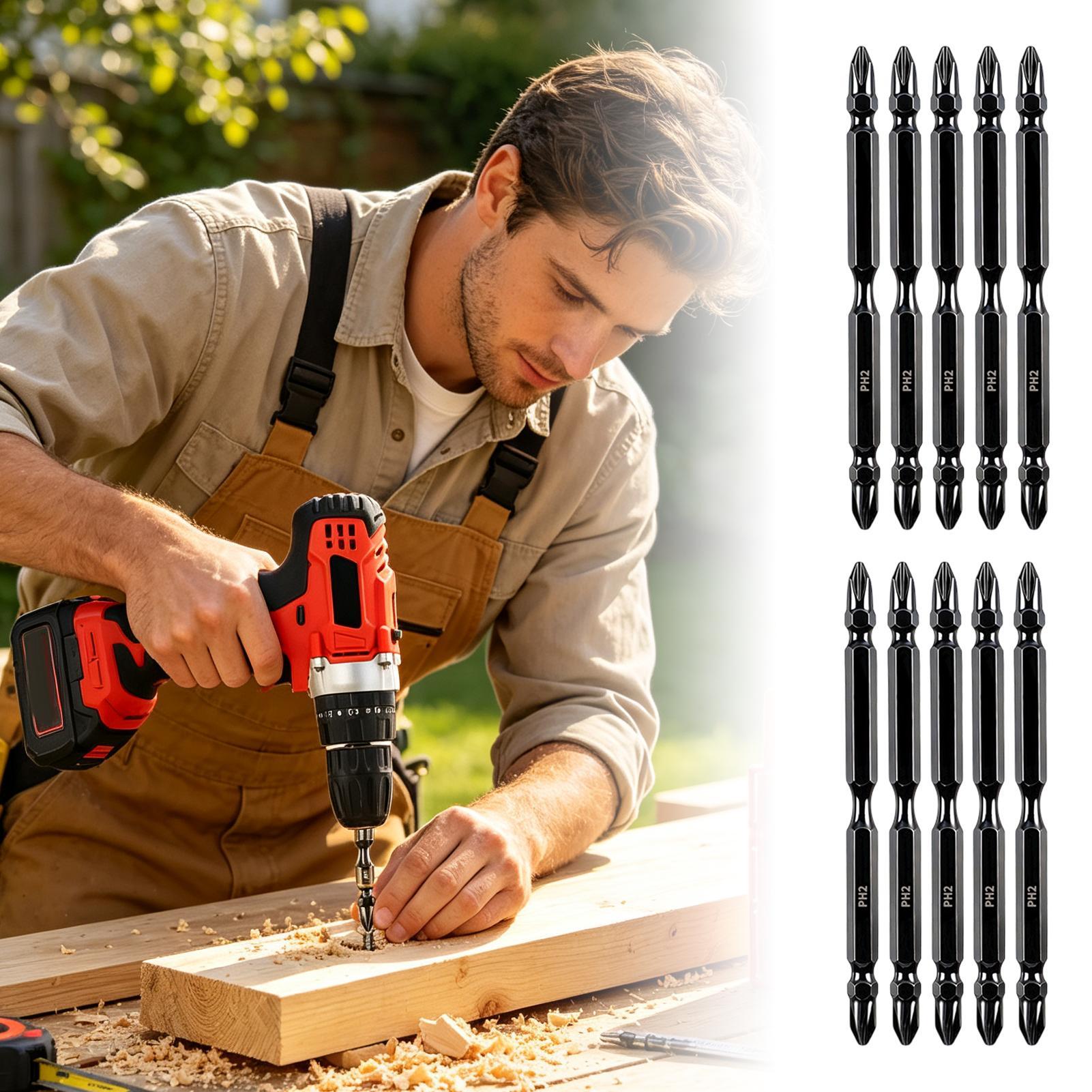 Magnetic Drill Bits Double-End - Screwdriver Set review and price