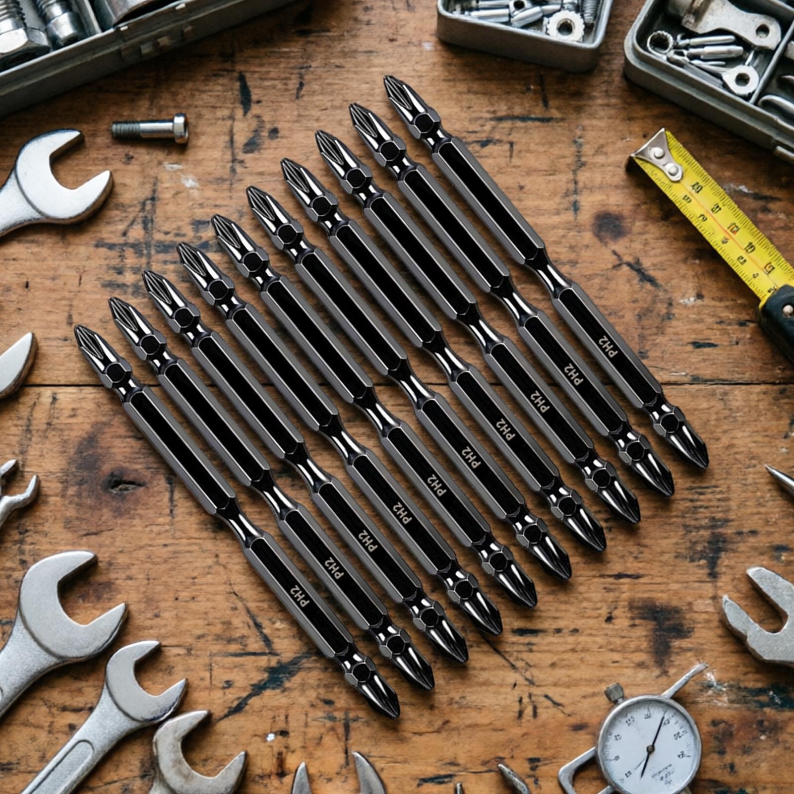Magnetic Drill Bits Double-End - Screwdriver Set review and price