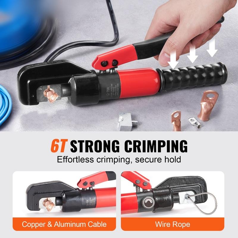 Hydraulic Crimping Tool with 9 - Tool Set review and price