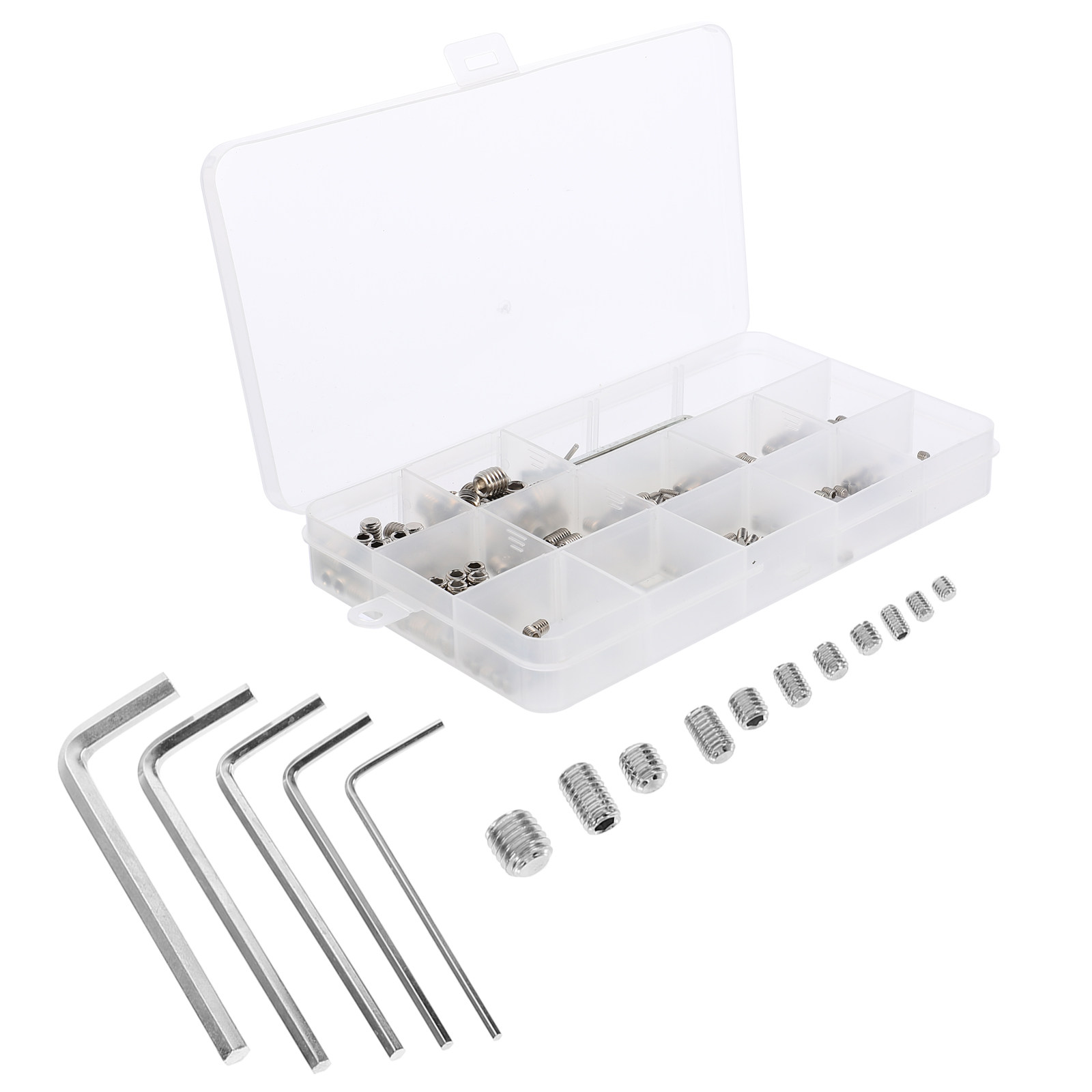 240Pcs Stainless Steel Hex Gru - Socket Wrench review and price