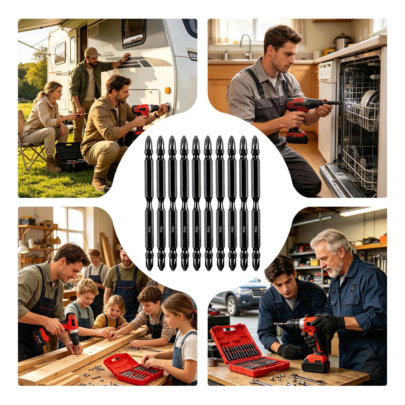 Magnetic Bits For Drill Double - Screwdriver Set review and price