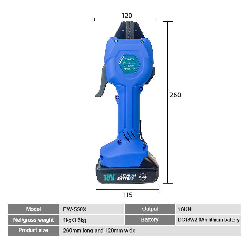 EW-50X Rechargeable Crimping T - Pliers review and price