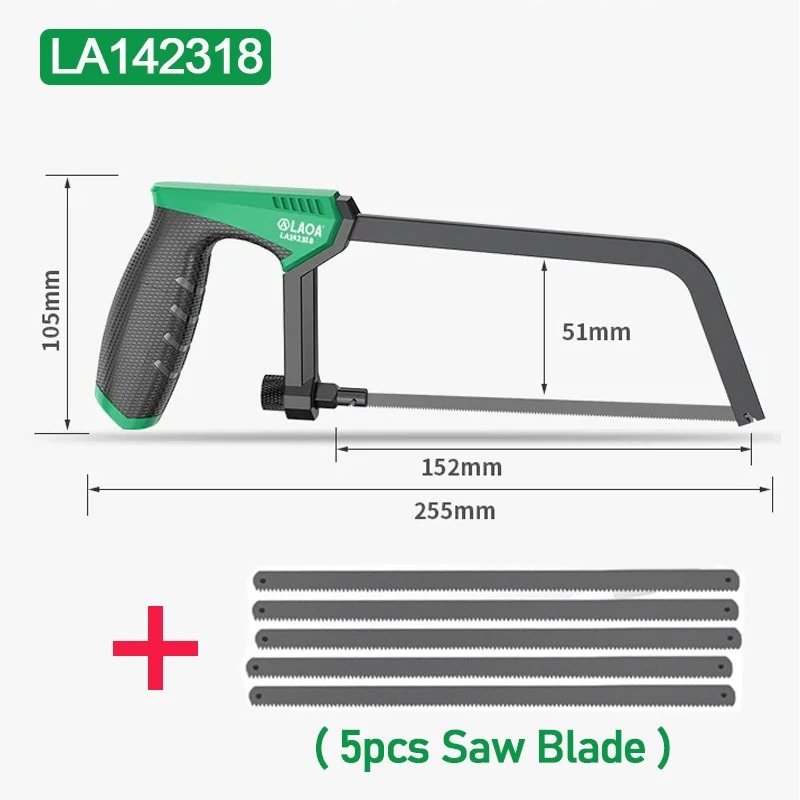 LAOA 6Inch Mini Hand Hacksaw W - Hacksaw review and price